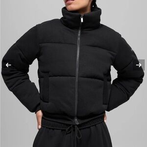 ALO Yoga Black Puffer Jacket